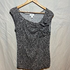LOFT Monochrome Textured Women's Top